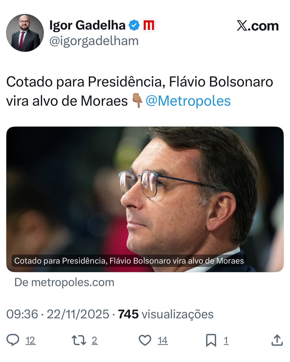 Rconstantino's tweet image. Parem de pensar em 2026! Fingir que há normalidade institucional no país é um grave erro, que pode ser fatal…