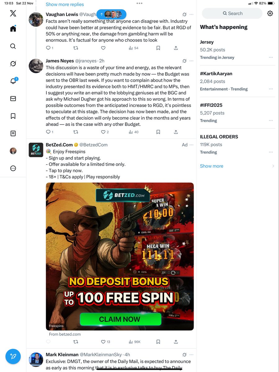 GuyHardingBC's tweet image. Every time @jranoyes tweets I get a black market curaçao casino plying its trade below 🙀😂