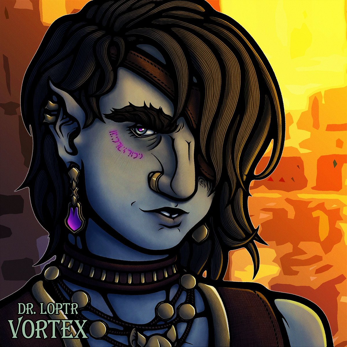 Dr_Loptr's tweet image. I must  admit, I really like her portrait too. By the way, her name is Gerda. I  gave her the name, and I&apos;m incredibly happy with that fact.
And I was a bit disingenuous when I said I&apos;d end with the Enchantress. Three more short posts are in the queue.
#minecraft #modpack #Vortex