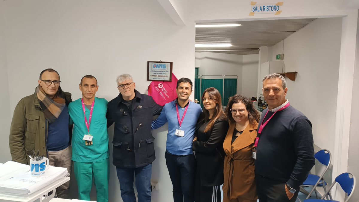 LucidiL_Sindaco's tweet image. Grande successo oggi: lo screening testicolare ha visto una forte partecipazione, confermando l’importanza della #Prevenzione. Grazie a Ospedale Regina Apostolorum, Ospedale Città di Aprilia, Regione Lazio e Avis Sezze. A dicembre #screening tiroide #Salute #sezze #sanità