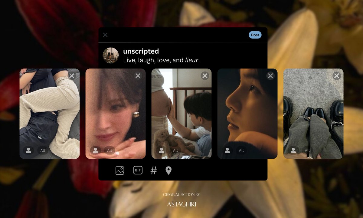 astaghiri's tweet photo. ; 𝐮𝐧𝐬𝐜𝐫𝐢𝐩𝐭𝐞𝐝

—• Sequel of “Leave Before You Love Me”

𝘞𝘦𝘯𝘥𝘺 𝘹 𝘚𝘶𝘨𝘢 𝘖𝘳𝘪𝘨𝘪𝘯𝘢𝘭 𝘍𝘪𝘤𝘵𝘪𝘰𝘯
©astaghiri https://t.co/og2HcyVhmv