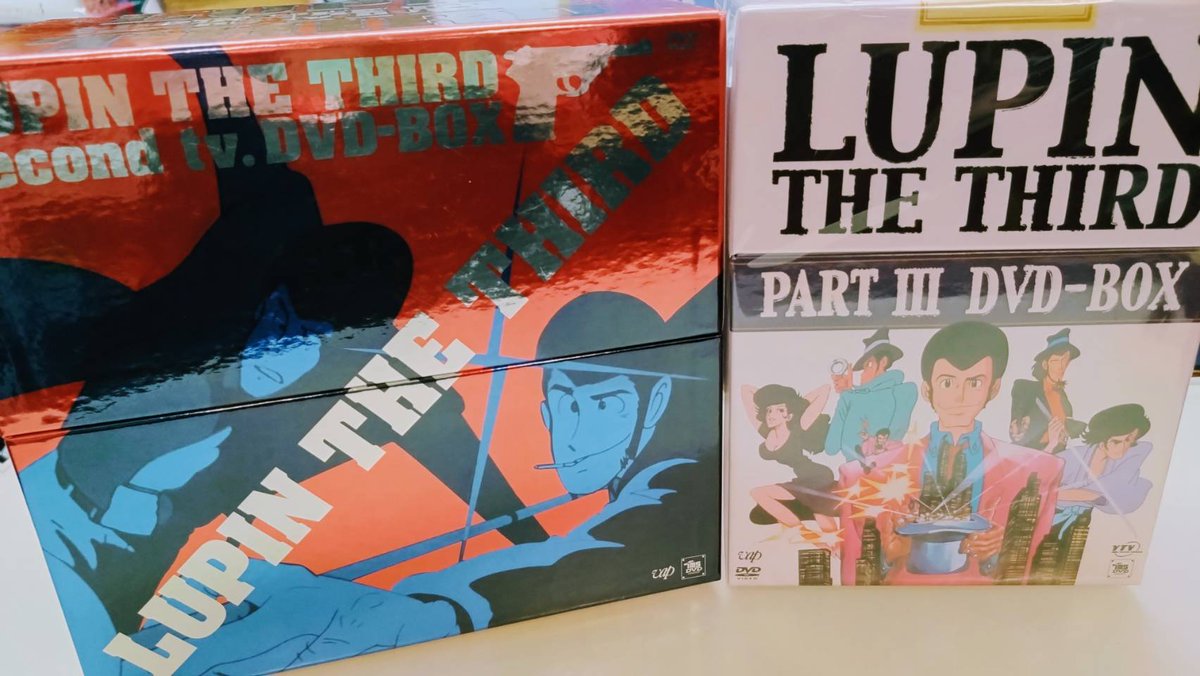 ルパン三世 second DVD BOX 全巻未開封 ほぼ新品 メタリック ✨買取入荷情報✨ #ルパン三世 💰 Second tv. DVD-BOX PARTⅢ DVD-BOX