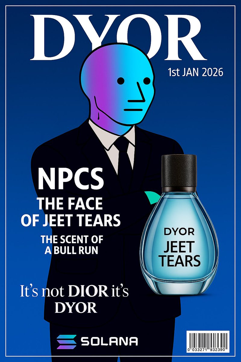 CryptoWaseemO's tweet image. $NPCS absolute quality team and stacked eco-system 💎 all jeets are out, make sure to check out @npcsolananews | as they say, always DYOR

#npcs #SolanaMeme #memecoins #DiamondHands #HODL #sol #SolanaMemeCoins #Crypto #cryptonews #Bullrun2025 #bullrun