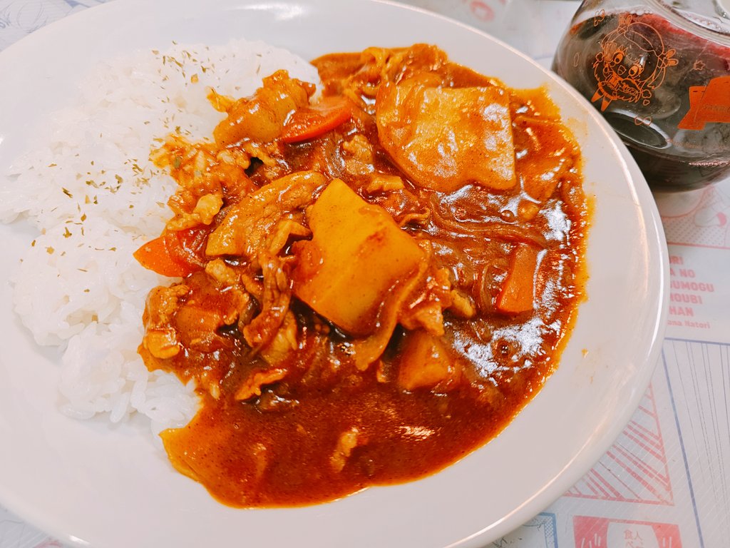 babble042's tweet image. できた。じゃがいもゴロゴロカレーが！