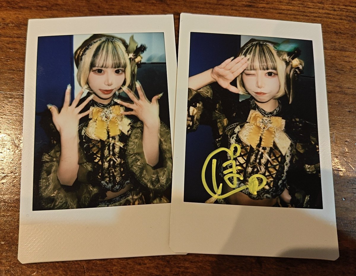 みづぽ「写真だけ撮りにきてまさかチェキ来ないわけないよなぁ