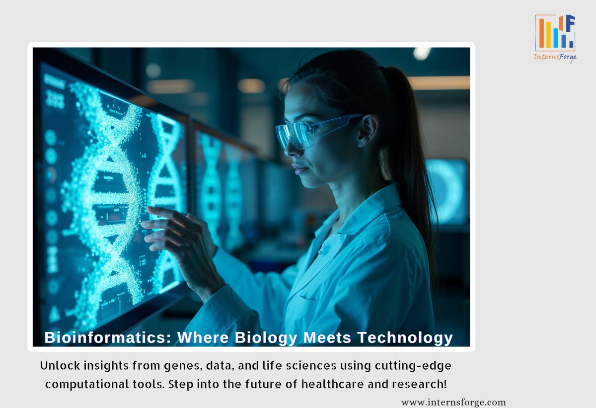 ForgeInter91310's tweet image. Calling all future Genome Ninjas &amp;amp; Protein Wizards!
If DNA sequences and drug discovery make you go…
Internsforge has the perfect internship for you!
#Bioinformatics #Internship #Training #LifeSciences #Internsforge