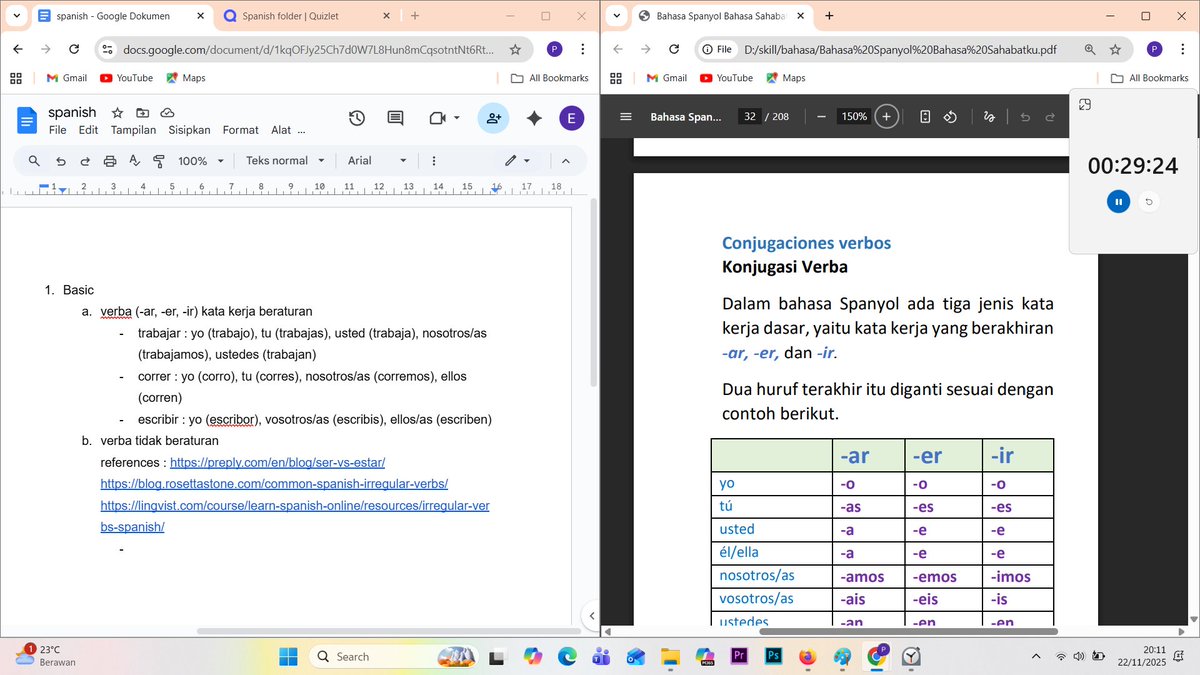 FelStudy04's tweet image. 🌺🌟

(Review Lesson Time)
🇪🇸 Lesson 1 : Familiarizarse

#langtwt 
#studytwt