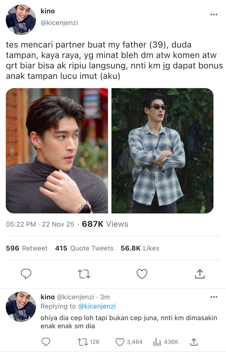 fleurdpine's tweet image. #kratingmeen #tingmeen au ft. keonho

edisi kino mncri pph baru 

©fleurdpine