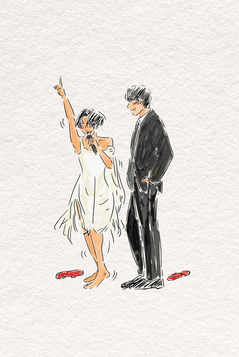 oelliketodraw's tweet image. 신나는 것은 청룡이라는 #hwasa