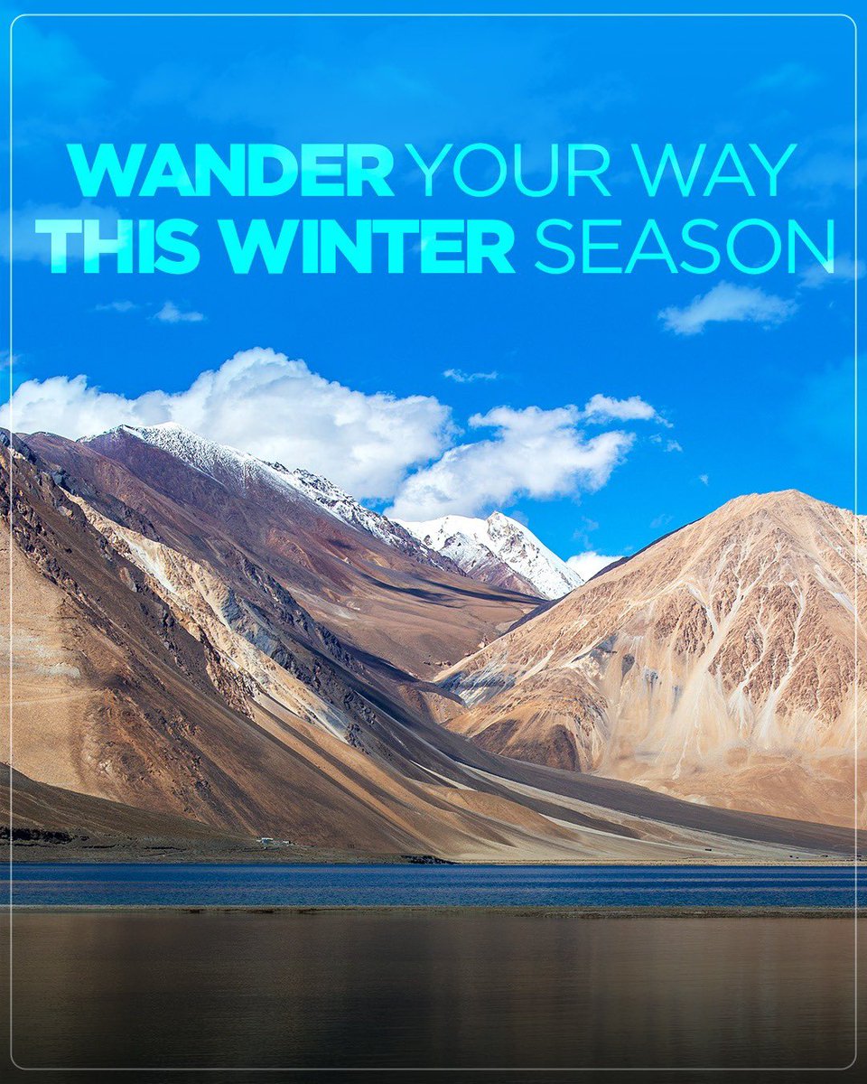 flyspicejet's tweet image. Let the snow be your compass. This Winter Season, #WinterWander with SpiceJet.

#flyspicejet #spicejet #winter #leh #shillong #kathmandu #flights #aviation #addspicetoyourtravel 

(1/2)