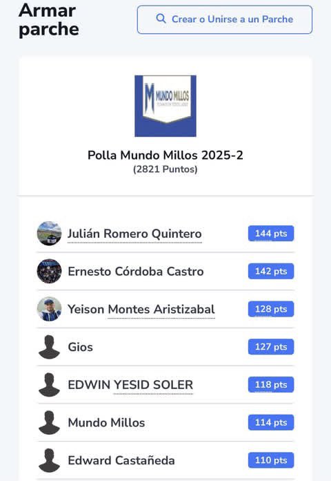 MundoMillos's tweet image. #CONCURSO 📊Ⓜ️👕 Felicitamos a Julián Romero Quintero , ganador de la p*lla MundoMillos 2025-2 

✉️ Por favor contactarnos por interno para hacer entrega de la camiseta