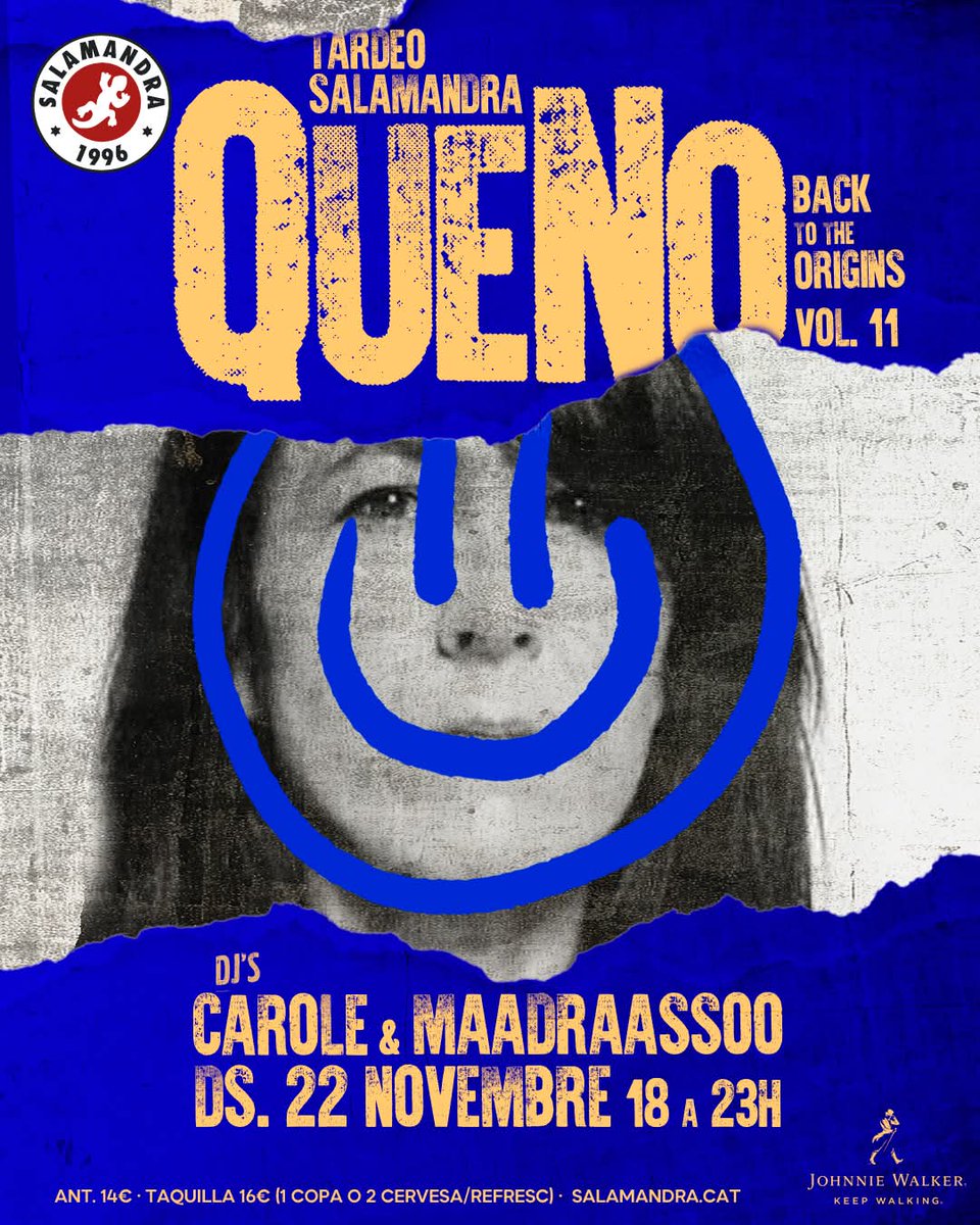 L'H! Hoy Tardeo #QueNo salasalamandra con <a href="/maadraassoo/">Maadraassoo</a> &amp; @bycarole a partir de las 18Hrs! Comenta tu #TemazoQueNo #indiespensable y deseamos que tod@s lo paséis genial de nuevo! #SesionesSalamandra #MúsicaLH #QueNo #DeesmaadraassooQueNo Entradas: entradas.codetickets.com/entradas/queno…