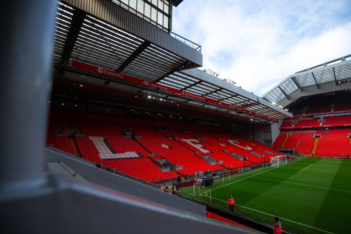 LFC's tweet photo. All set for MD12 in the Premier League📍 https://t.co/8BLyQ1kLzg
