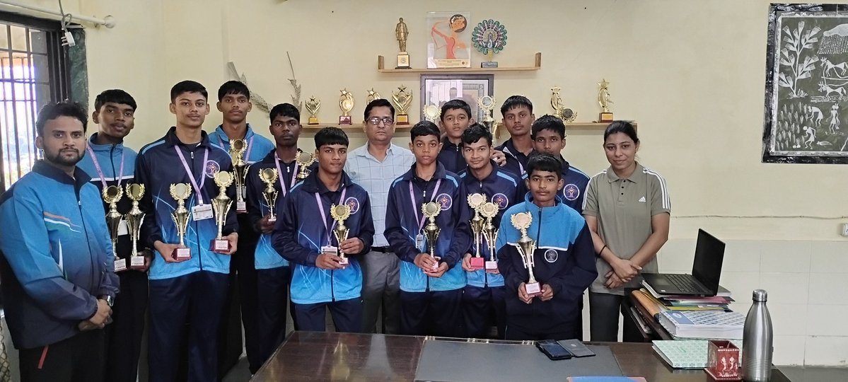 emrsdnh's tweet image. 🏆 Proud moment for EMRS Shelti!
Our students shined at the UT Level Sports Meet (DNH) — winning multiple trophies 🏅 and 4 students selected for SGFI Nationals!
#EMRSShelti #DNH #SGFI #ProudMoment #SportsChampions @NESTSHQ