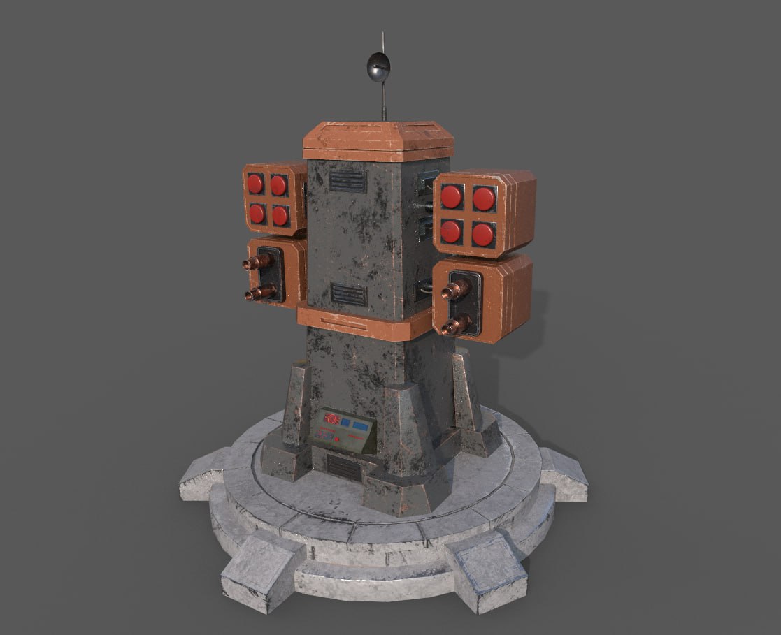 Strat_Protocol's tweet image. My basic and simple tactic is to cover everything with defensive structures and save strength for a final strike. Would you fill the map with this kind of turret?

#RTS #StrategyGame #IndieDev #GameDev #LowPoly #Unity3D