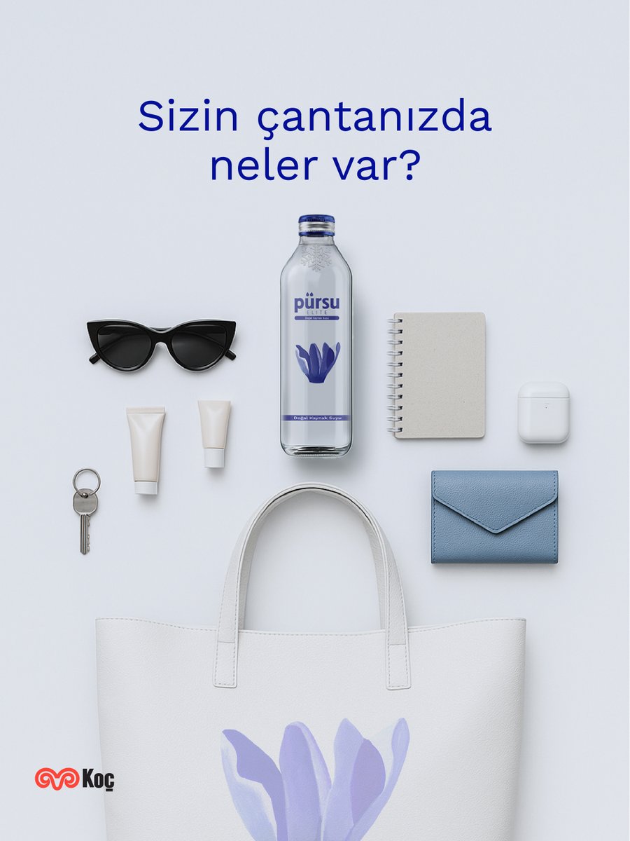 Gözlük, anahtar, kulaklık, cüzdan ve Pürsu. İşte şimdi dışarı çıkmaya hazırsınız.

Çantasından Pürsu’yu eksik etmeyenler burada mı?

#Pürsu #EşsizBirSu