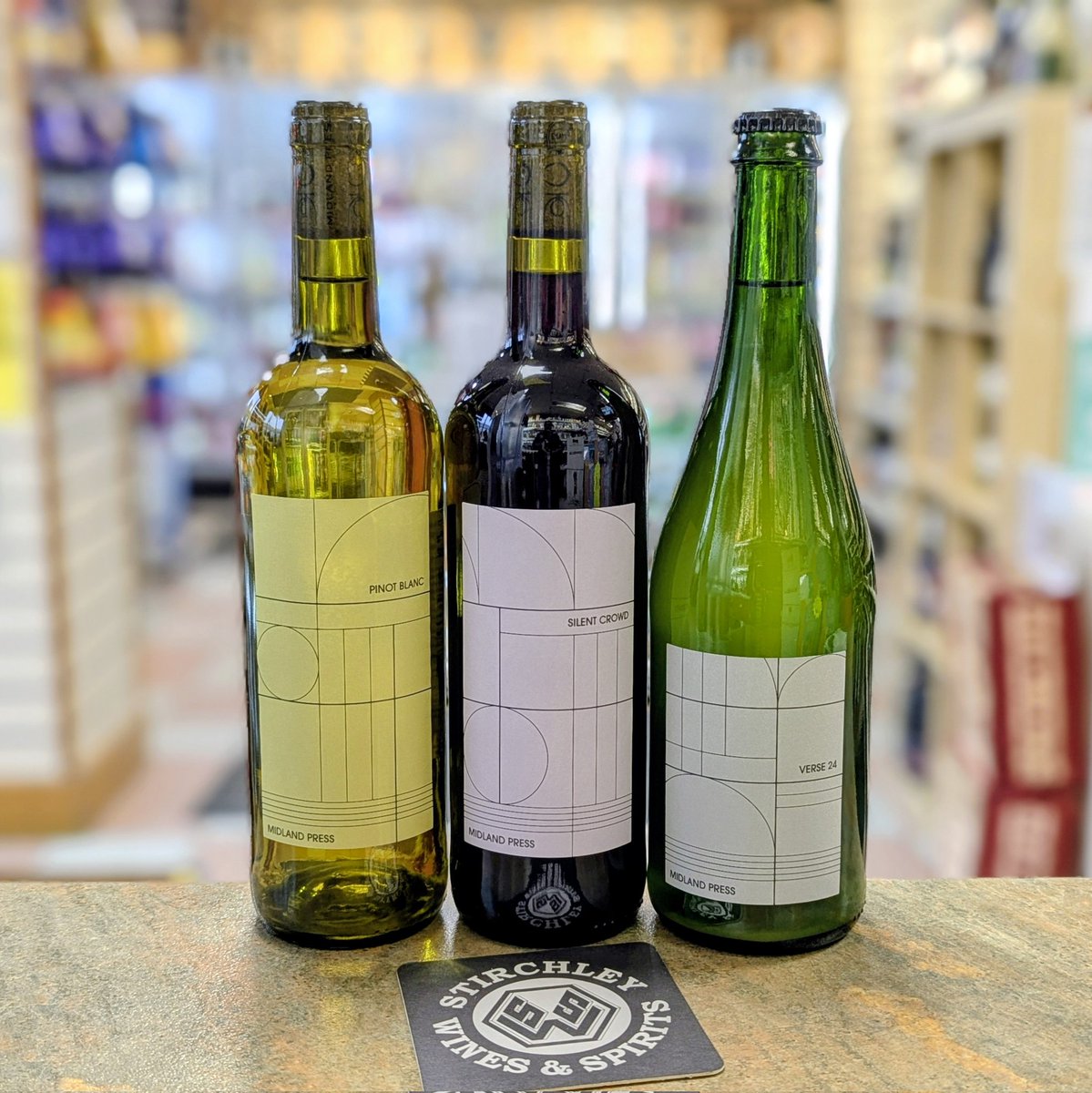 Local wine producers Midland Press, return to the shelves with a trio of exciting new wines...

🍷 Pinot Blanc 2024 
🍇 Silent Crowd 2024 
🍷 Verse 2024 'Col Fondo' 

Beers | Ciders | Wines | Spirits
#VivaStirchley #VivaBrum #ShopIndependent #MadeInBirmingham🐂