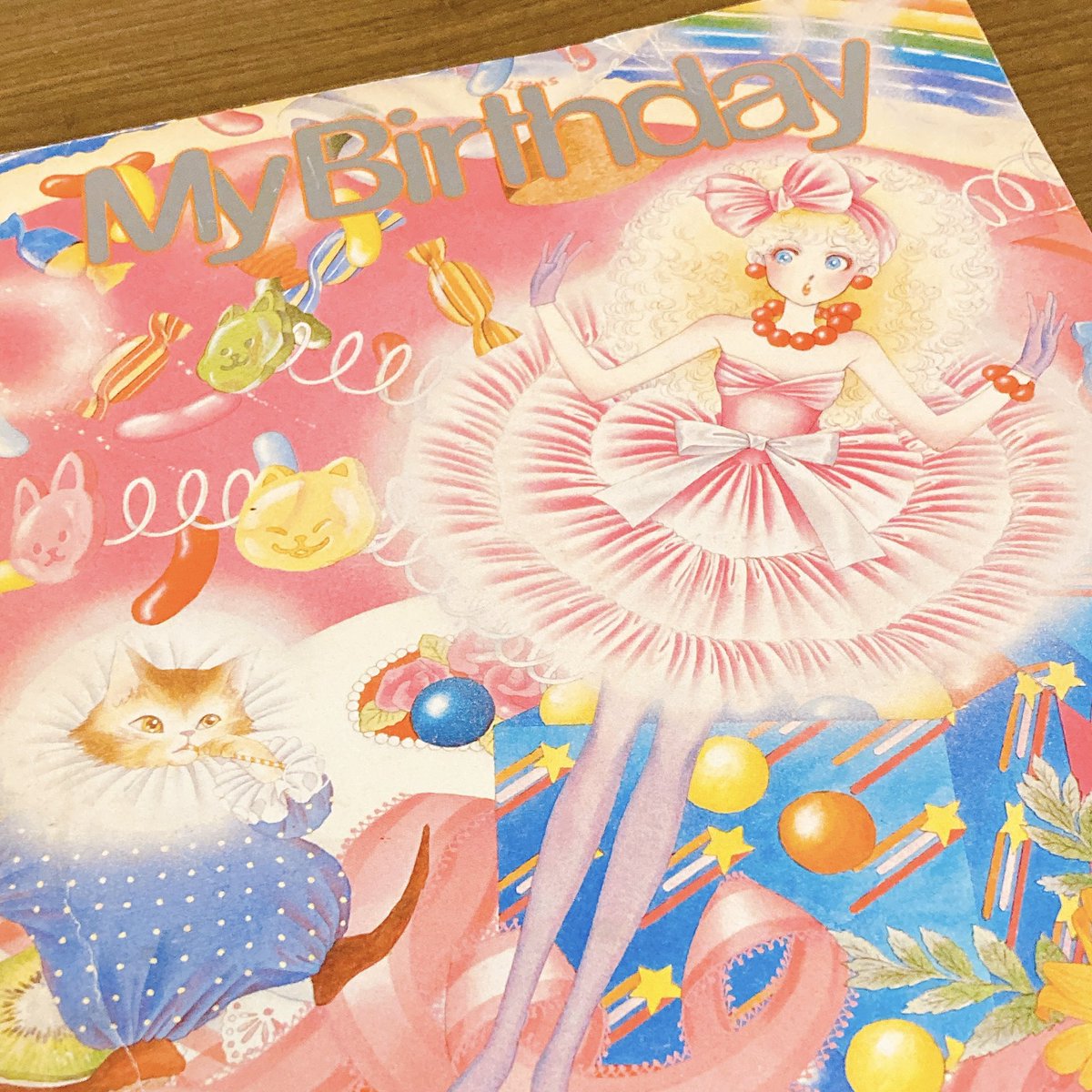 My Birthday ハート型レコード