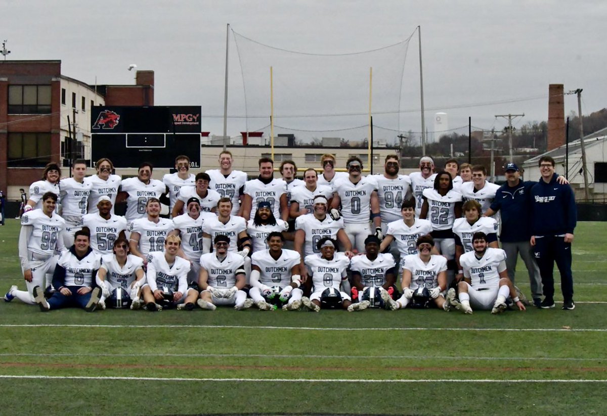 This group of <a href="/LVCFootball/">LVC Football</a> seniors earned 3 post-season appearances and went 4-for-4 over Albright. It’s been a pleasure watching you grow as a team. Thank you for your contributions to <a href="/LVCathletics/">LVC Athletics</a> and a special s/o to the parents who entrusted <a href="/LVC/">LebanonValleyCollege</a> with your kids’ futures!