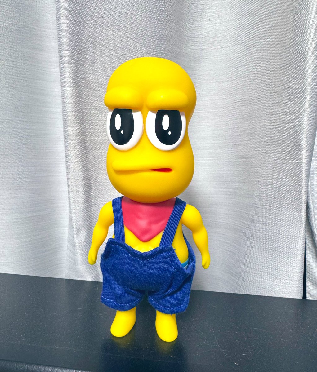 ピーナッツくんのソフビ セリアの洋服ぴったり…😂