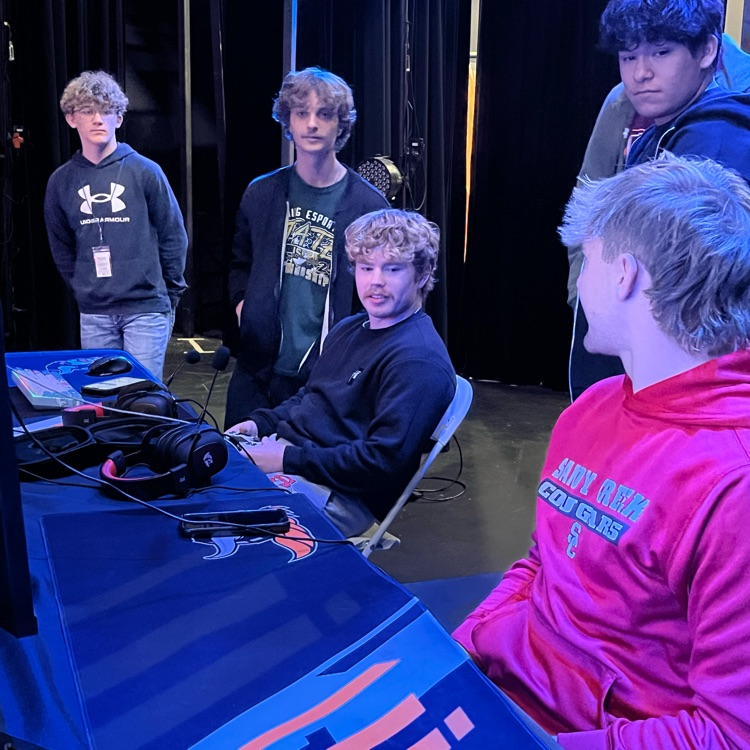 The Sandy Creek Esports Rocket League team placed third at the NSESA Fall Championships yesterday. Team members include Alston Clark, Nathan McDonald, Caden Trollope and Sawyer Voorhees.