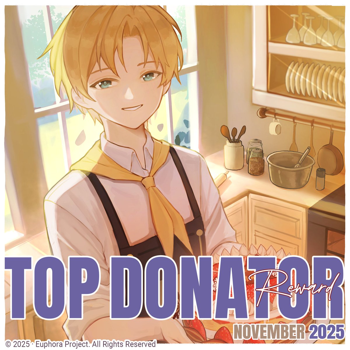 Theon_EPR's tweet image. ♕ รายละเอียดรางวัล Top Donate ประจำเดือน พฤศจิกายน 2025♕     
⟡ช่อง Theon Lightguard ch. Euphora ⟡      

✦ ──────────  · · • • ✤ • • · · ────────── ✦ 
 #Zeraphos #EuphoraProject #TheonEPR #TheonLive