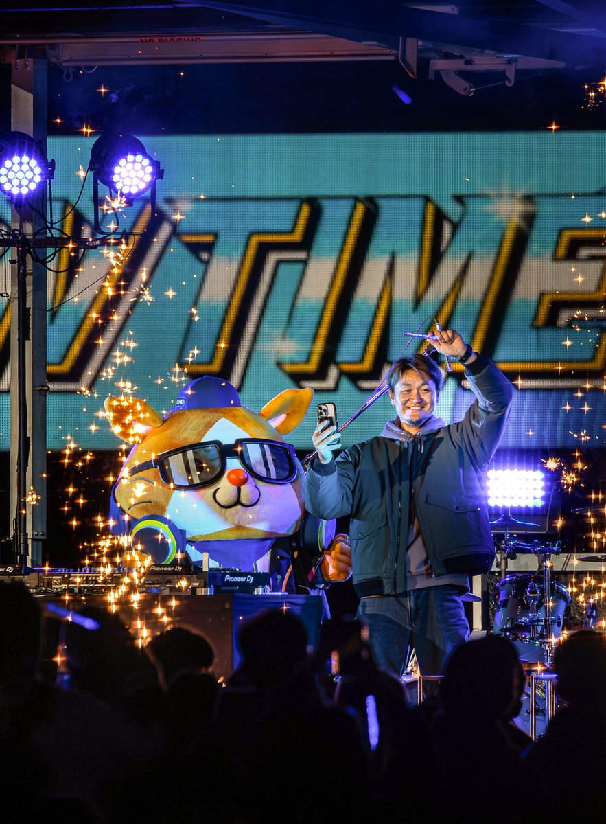 r_t_bay's tweet image. 2人で仲良くフロアを沸かせてました

#スターマン #大和 #ベイスターズ #baystars