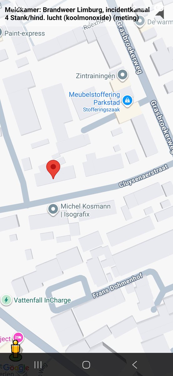 Koolmonoxide meting in Heerlen