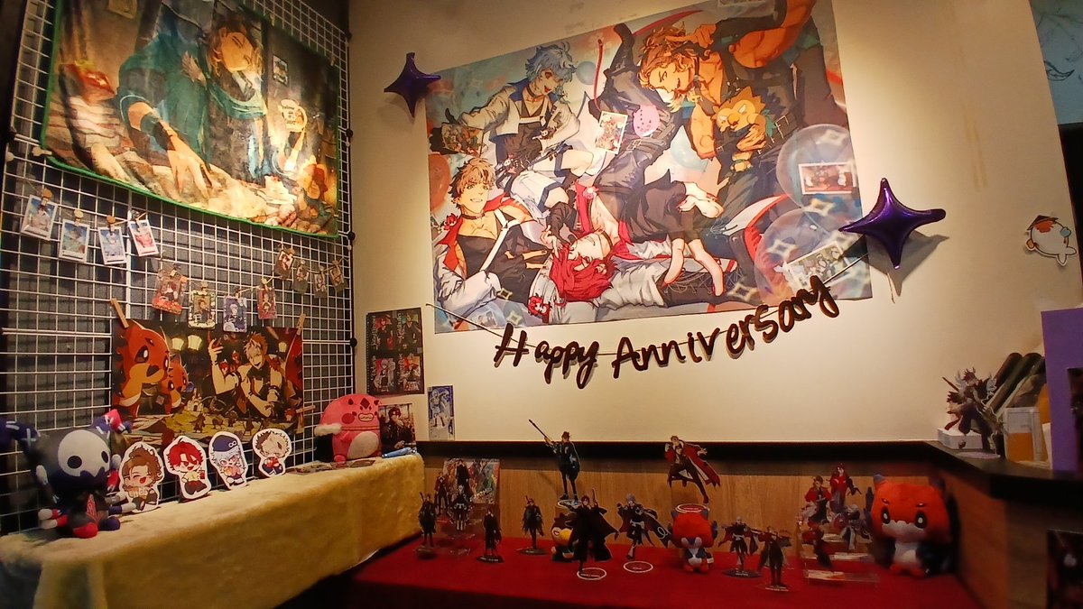 ARMIS_TW's tweet image. 這次的二周年應援活動時間已經過了一半，大家都來到現場領取過應援禮了嗎👀✨️
如果有拍照或發文的話不要忘記加上 #TaiwARMIS 的tag，與大家分享美麗的應援物跟佈置！🥳

應援期間：11/17～11/29
應援地點：新北八茗茶