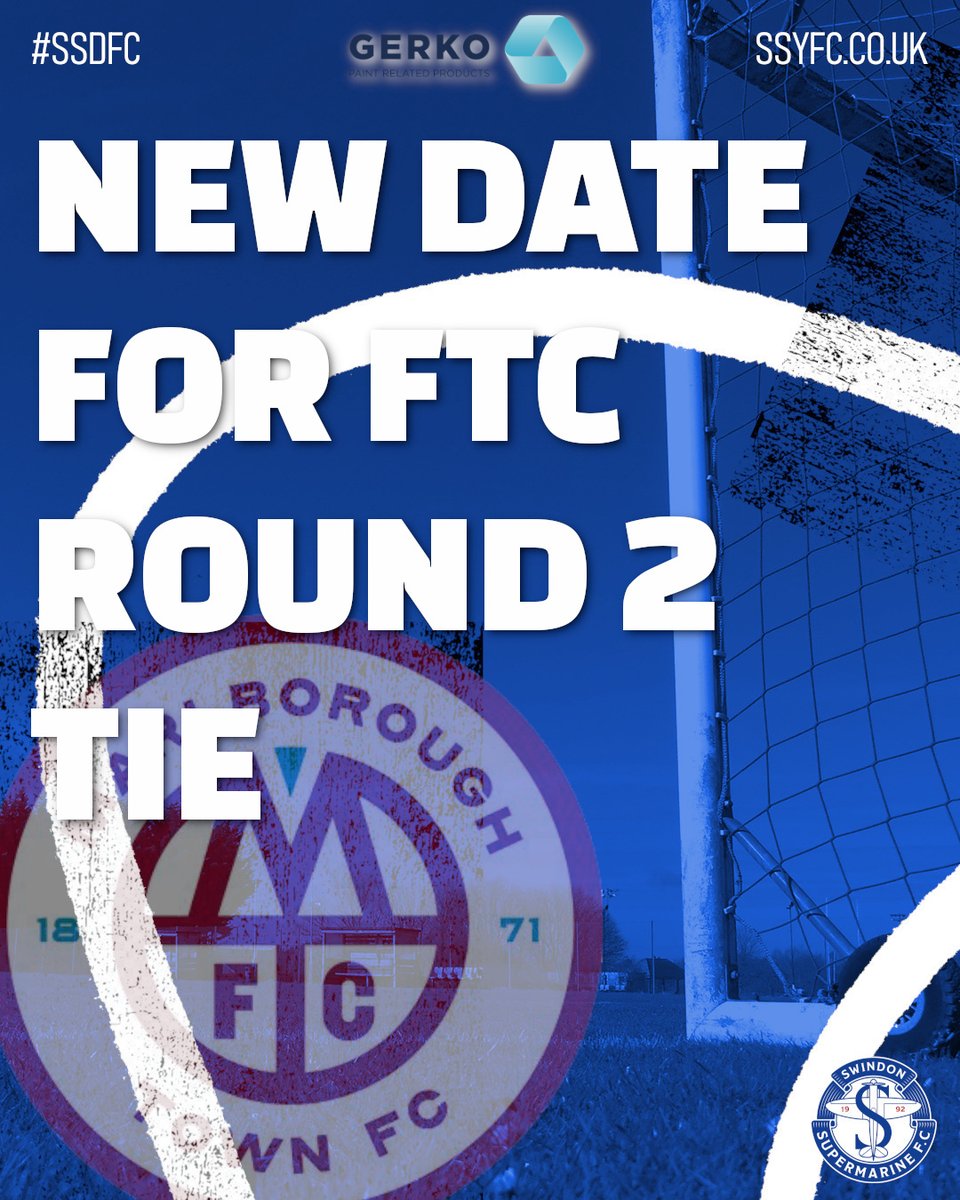 SSDEVFC's tweet image. New date for FTC Round 2 tie

READ: ssyfc.co.uk 

@swsportsnews @WiltsLeague @MarlboroughTnFC 

#SSDFC | ssyfc.co.uk | Gerko International