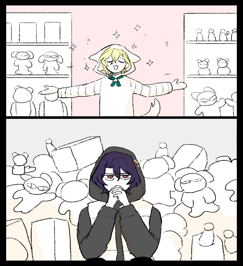 가챠 중복 처리 #ratiorine #レイチュリ🛁🦚