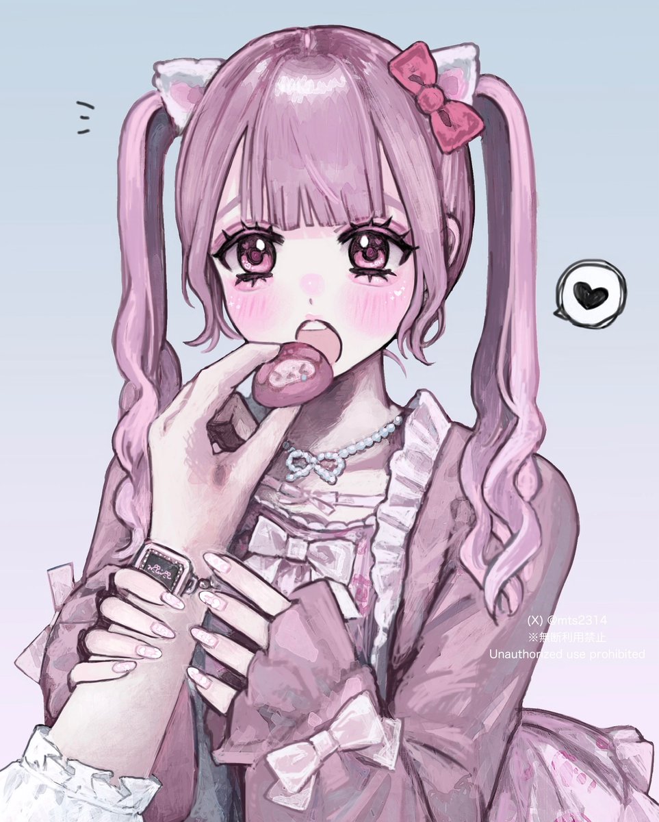 「#いいツインテールの日 ✩‧₊˚₍ᐢ⸝⸝› ̫ ‹⸝⸝ᐢ₎」|minのイラスト