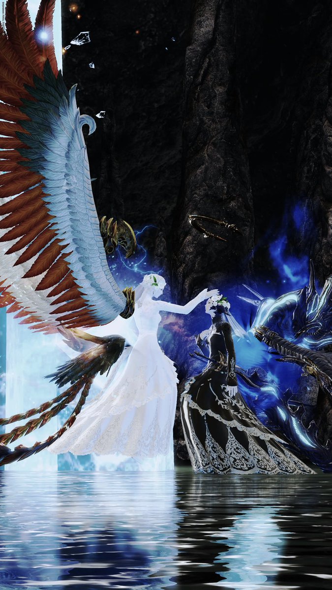 WolfAdd9's tweet image. そいえばあげてなかった！様子がおかしいエタバンの前撮り
#5時半定時