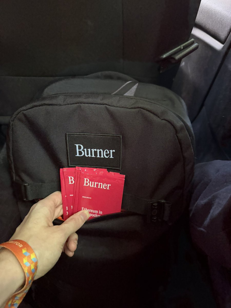 digit's tweet image. Found a couple more Burners. If you want one of the final few, swing by the Burner booth at @EFDevcon today in 30 minutes.