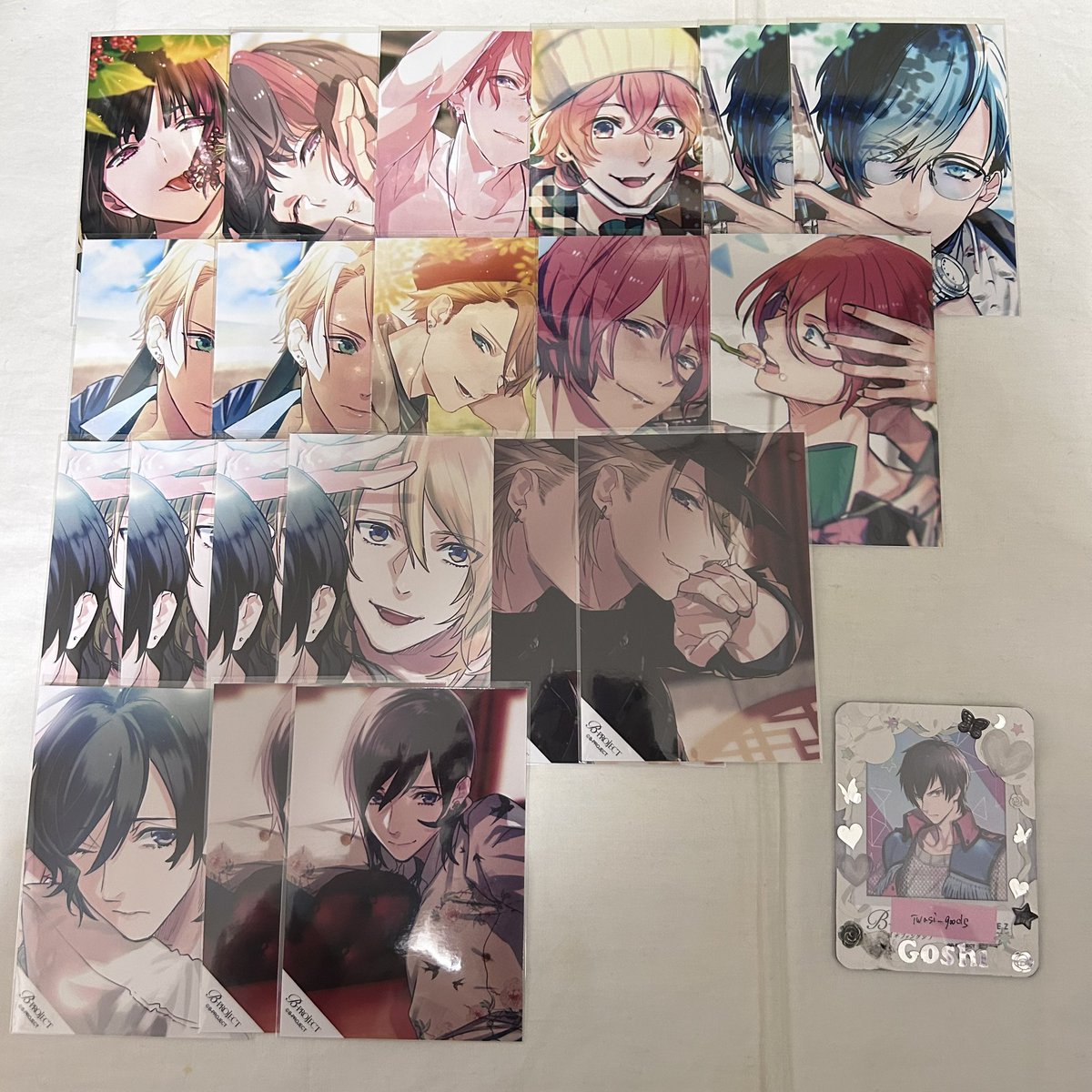 iwasi_goods's tweet photo. 交換】B-PROJECT Bプロ 10周年 10th Anniversary AGF 2025 ポプア 10Frame チェキ 缶バッジ 特典 ブロマイド 

▼譲
☆→北門 是国 愛染 阿修 増長 音済
〇→釈村 遙日 唯月

▼求
★金城 王茶利

★含む取引優先/☆の譲渡は〇より同数引取
ポプア手渡し、郵送可能 https://t.co/2yYWjsXdO9