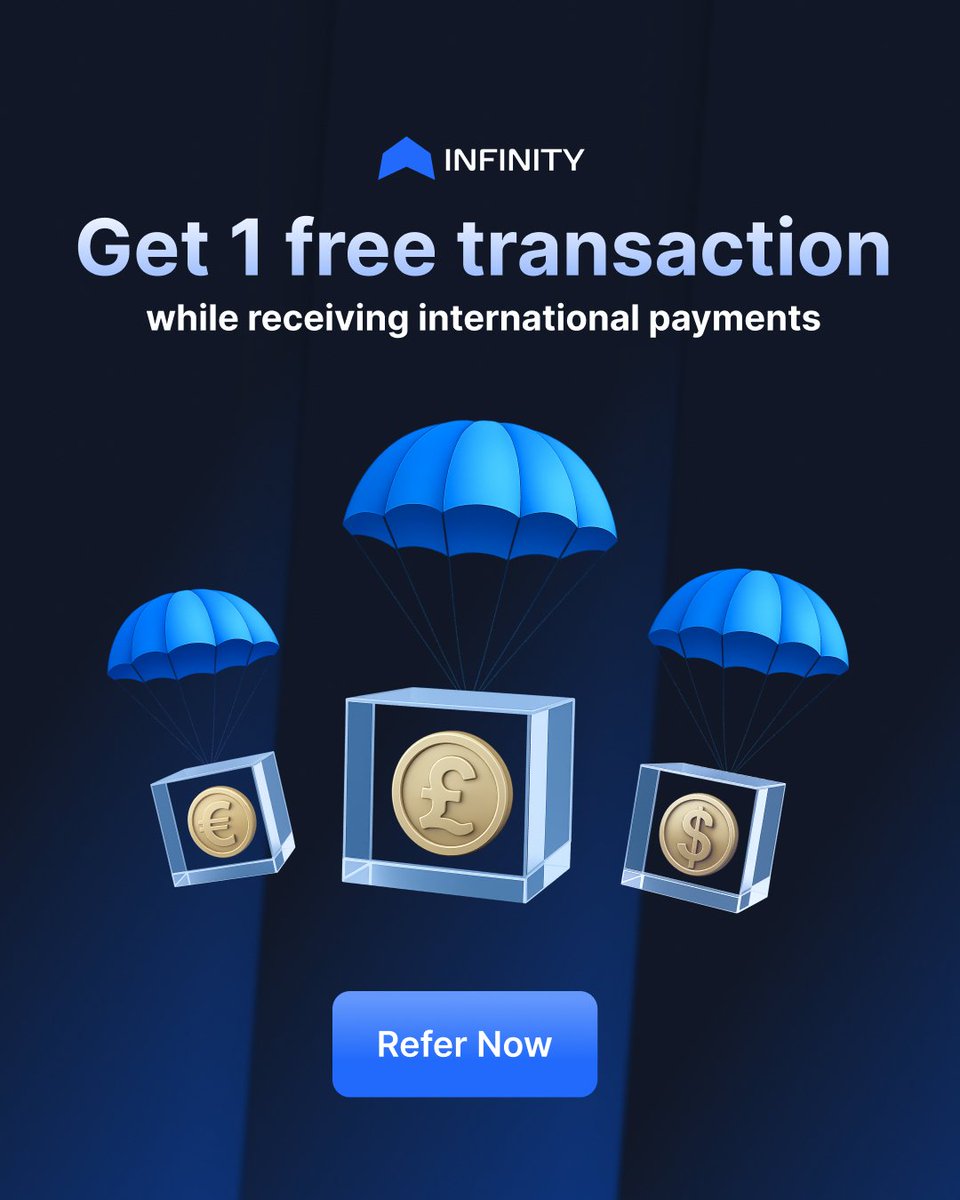 Infinityapp_in's tweet image. Weekends here !!!
Help your friends
and we’ll give your first international payment free.
Because getting paid for your work shouldn’t feel like a burden.