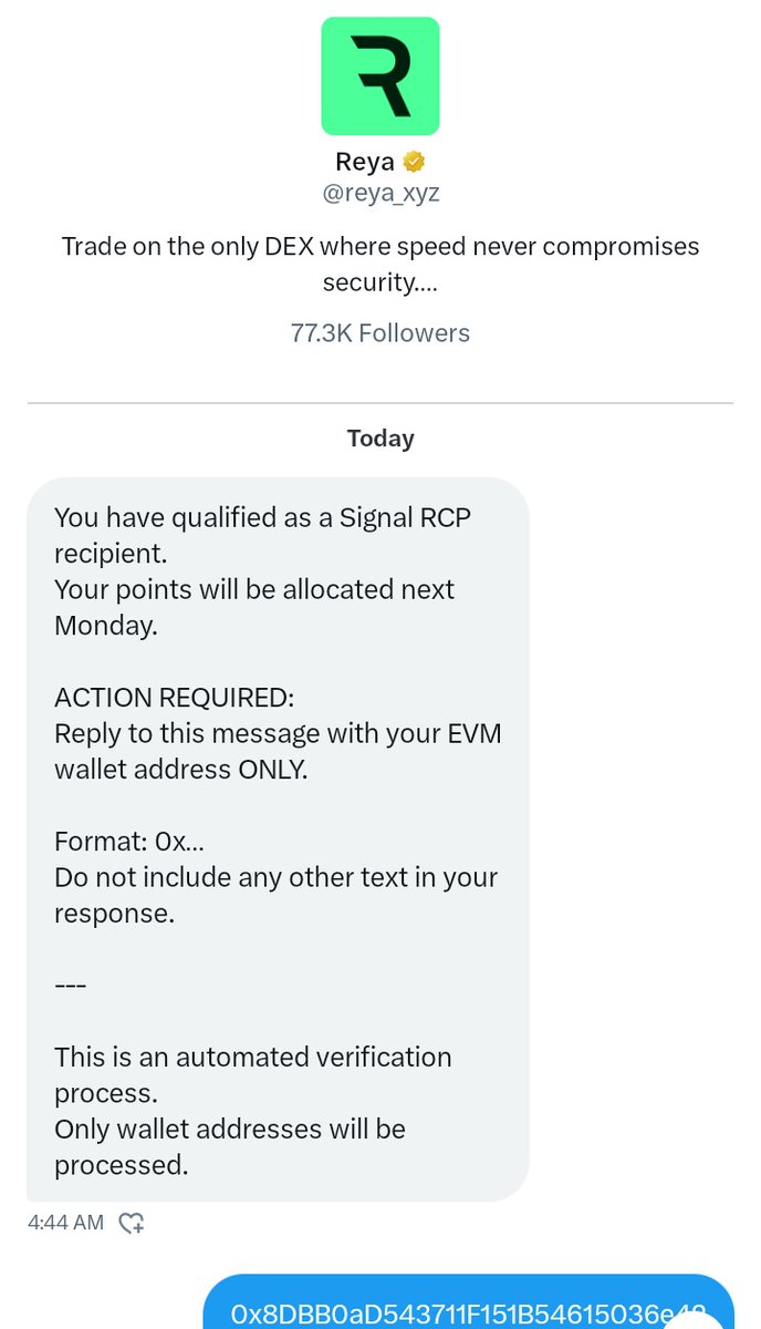 theburnerweb3's tweet image. oops, I guess quality always wins overall.
 
Got noticed by @reya_xyz 🙂‍↕️ (I&apos;m thinking as a result of the flier I made)
Rumors -- 1Reya points equals $30
If I get 1000points?mmm 👀 

Oh well, the message remains the same at the end. 

Always prioritize making quality stuff,…