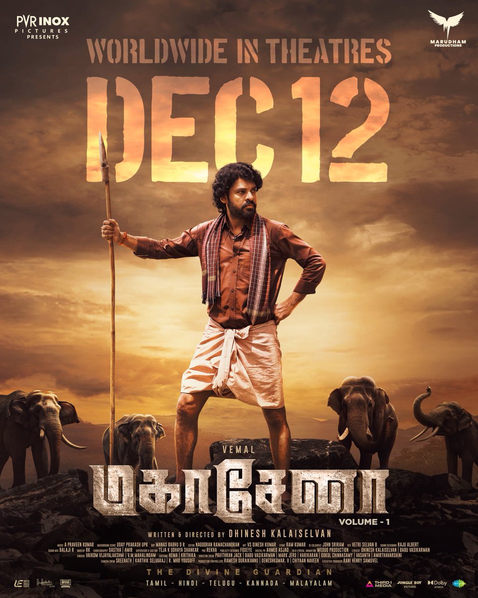 Kabirduhansingh's tweet image. Here’s my two December Releases #Blessed 
#Mahasenha ( Tamil , Telugu ) - December 12th 

#Akhanda2 ( Telugu , tamil , Hindi , kannada , Malayalam ) - December 5th 

2025 Ending with these two Releases  🔥 🔥 

#Balakrishna sir #vimal 
#gratitude 🙏