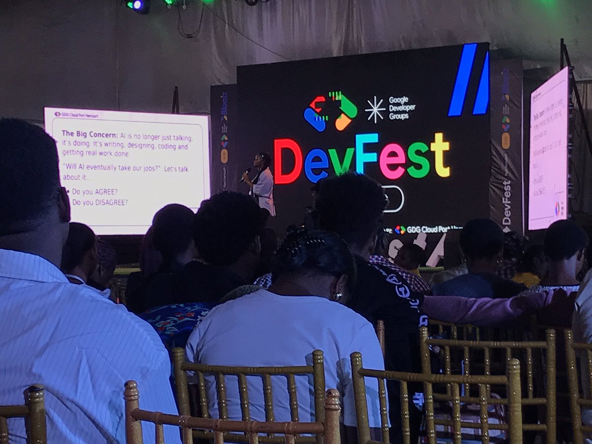 pixelpro548's tweet image. DevFest season is here! 🥳 Joining Google DevFest port Harcourt to dive deep into AI, Flutter, Cloud &amp;amp; building the next big thing. Who’s coming? 🙌  
#DevFest #GoogleDevFest 
@gdgcloudph