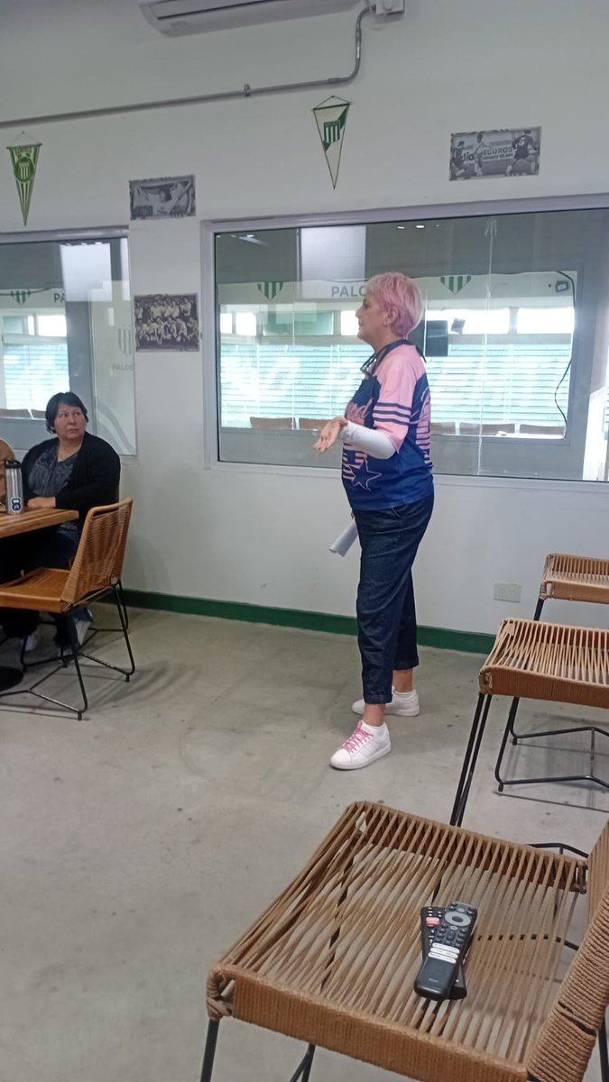 ENCUENTRO BIMESTRAL MACFUT 

Se lleva a cabo en el <a href="/CAB_oficial/">Club A. Banfield</a> el encuentro de la Asociación Civil #MACFUT

Nuestra presidenta Marisa Pérez da las palabras de bienvenida para las asistentes de los distintos clubes que se hicieron presentes en la reunión.