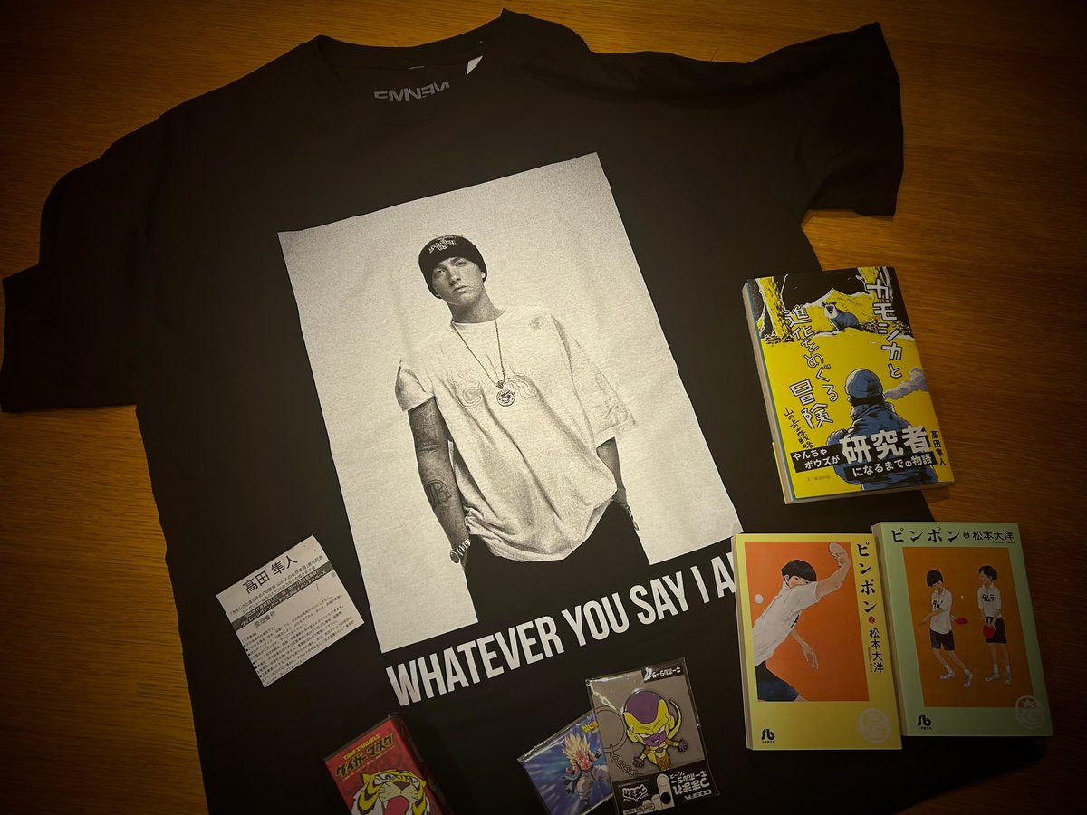 値下松本大洋☆映画☆PingPong☆ Tシャツ☆Fサイズ☆USED☆若干難アリ