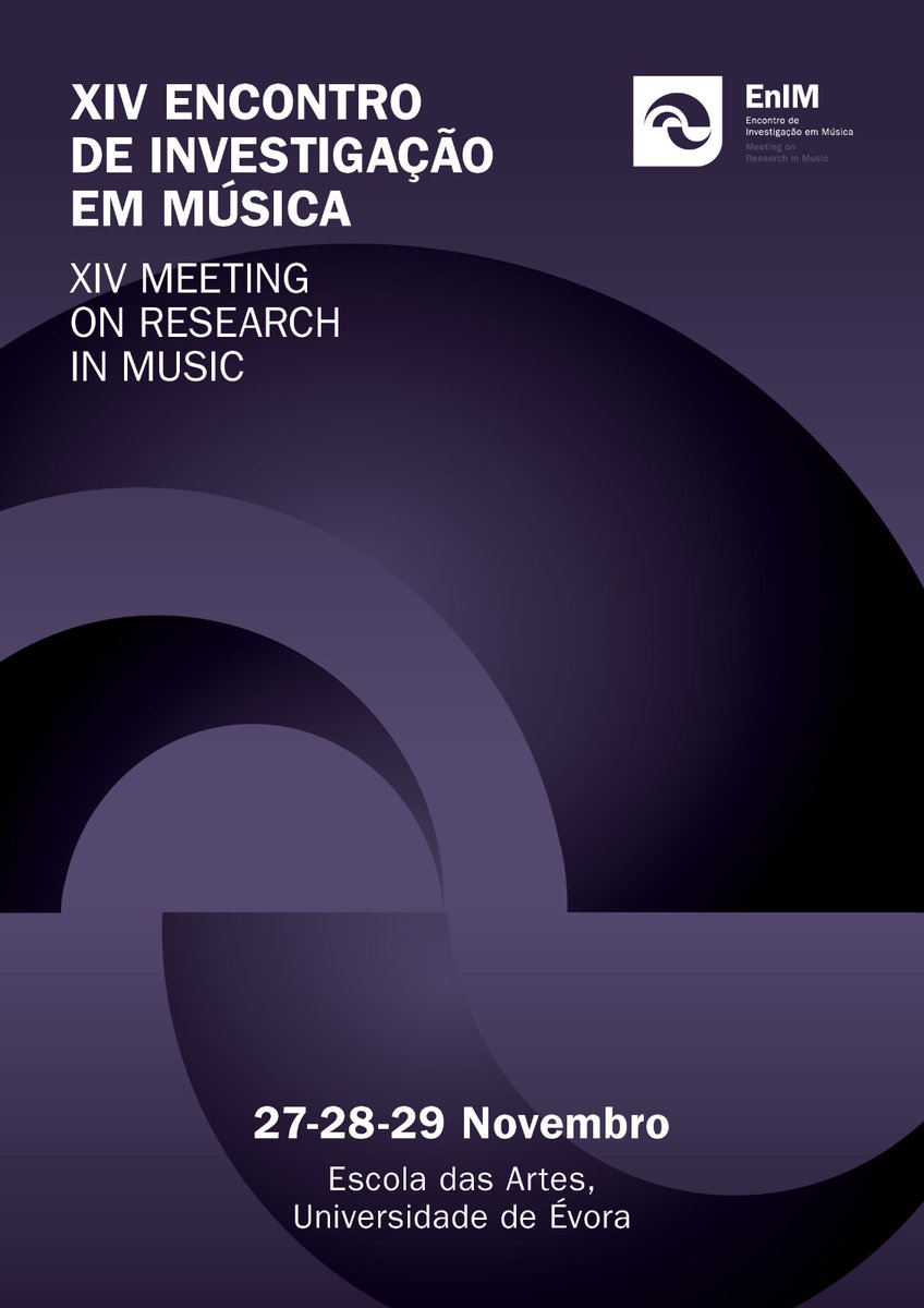 XIV Encontro de Investigação em Música
27-29 de novembro
Escola das Artes, Universidade de Évora
More info: mic.pt/noticias?where…
#EnIM2025 #ÉVORA #CarlosCaires #RuiVieiraNery #FreitasBranco