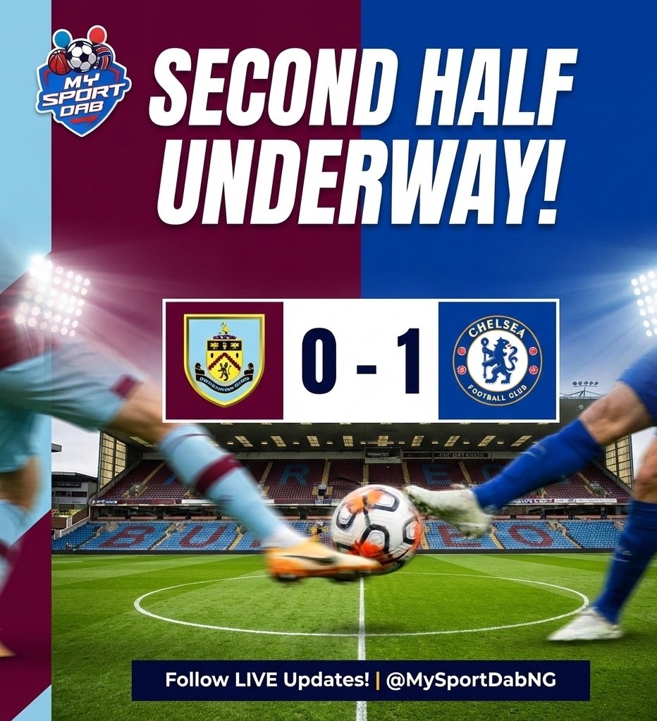 Back underway. ▶️

🟣 0-1 ⚪️ #CFC | #BURCHE