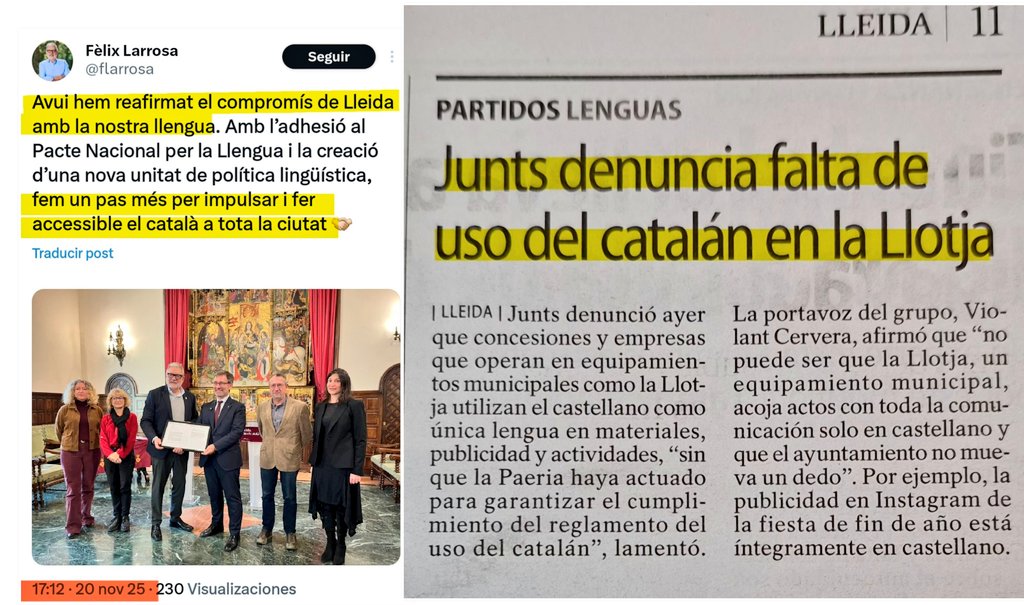 Furo2Ponent's tweet image. Apreciado alcalde Félix Larrosa i Piqué @flarrosa.
Alcade, usté es de los que tienen por costumbre dar #consejos y no se aplican el #cuento.
Paer, menos postureo y más meneo.
¿Lo pilla?.
🤔🤪
