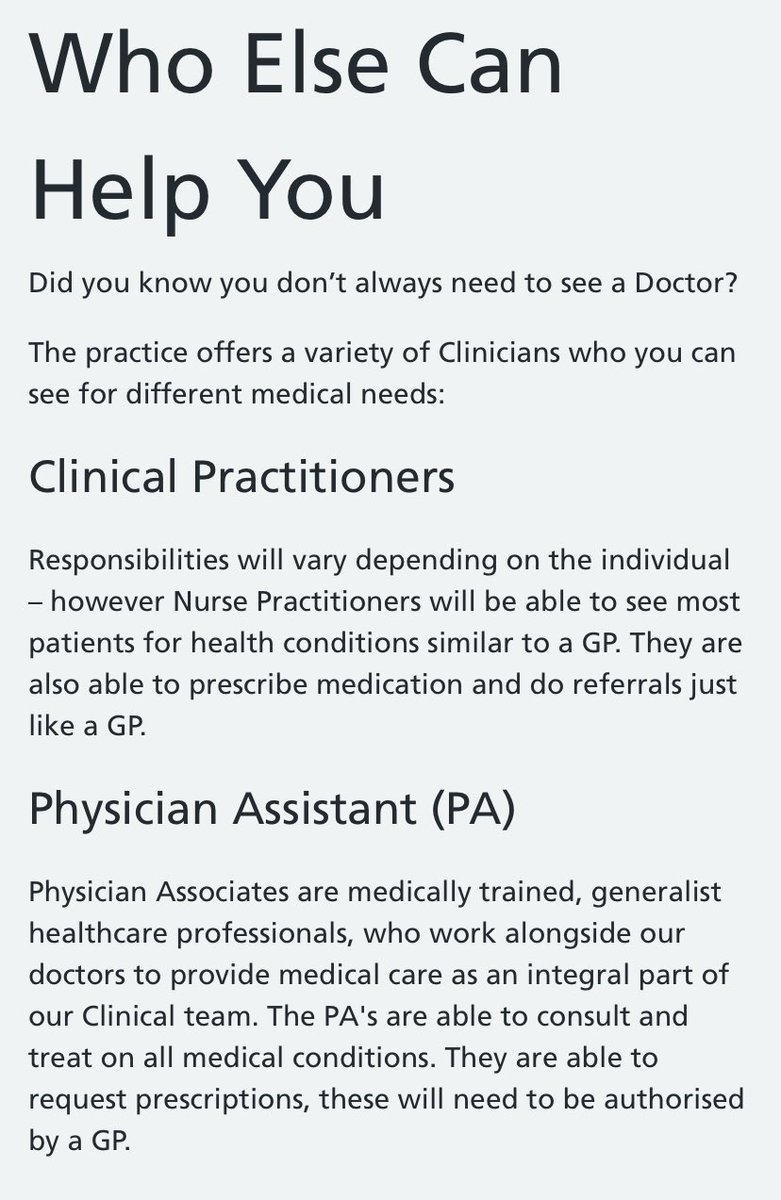 TheSnoozeDoctor's tweet image. Hang on a minute, did I not fully understand the @lengreview’s finding that PAs should NOT undertake undifferentiated diagnosis? Well, @NorthWest2PCN they can, and there’s a lot of them! They are apparently medically trained as well! Thoughts @wesstreeting?

📸 @medicalmodelbri