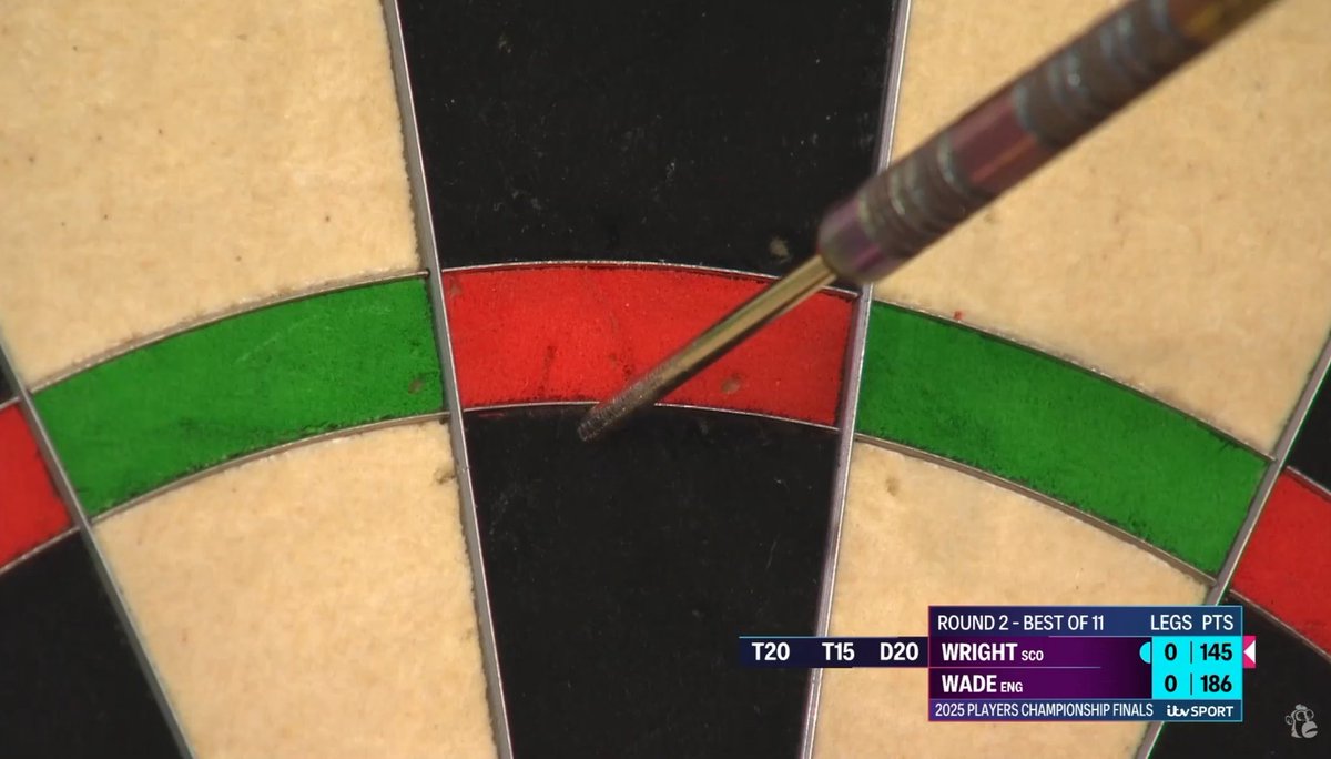 NotPeterWright's tweet image. 🚨 | 2025 Players Championship Finals 🎯

It&apos;s a change of dart for Peter Wright today against James Wade as he brings the Diamond Fusion Spectron SE to the big stage 💎

#pdc #darts #reddragon #darts #peterwright #snakebite #winmau #playerschampionshipfinals #itvsports