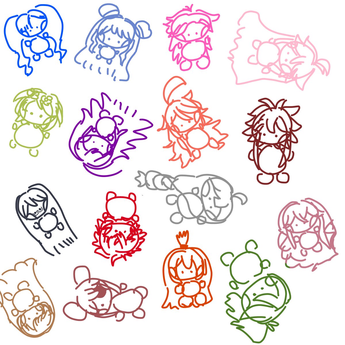 snqwbelle's tweet image. i love drawing!!!  ♪(๑ᴖ◡ᴖ๑)♪