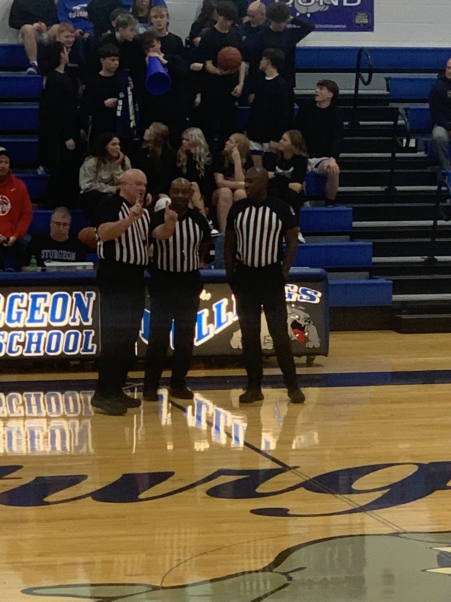 CBOA officials Kevin Patrick, Roy Stephens and Jamold Little officiated the Harrisburg at Sturgeon varsity games last night <a href="/MSHSAAOrg/">MSHSAA</a>