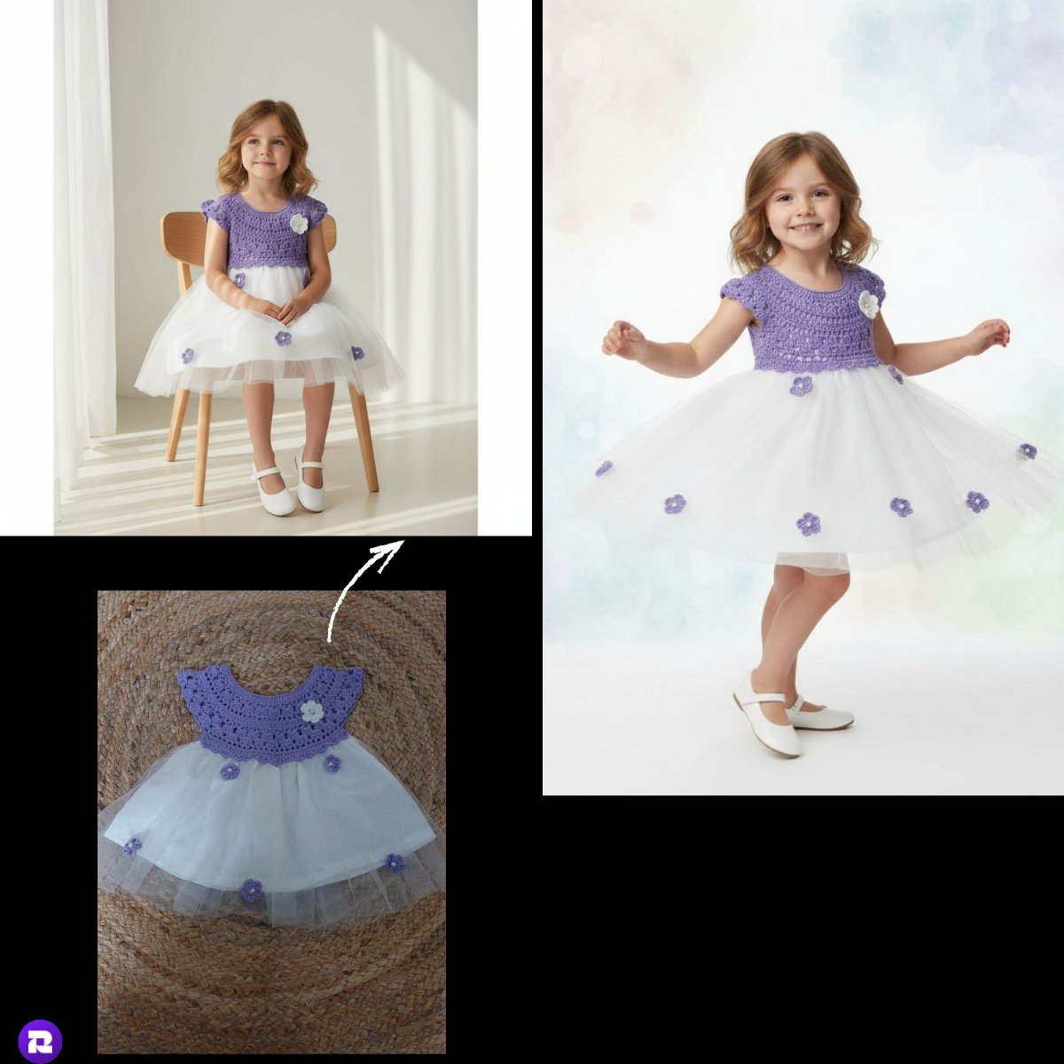rusticai's tweet image. Just turned a handcrafted kids’ dress into studio-perfect visuals using Rustic AI. 👗✨

No shoot. No setup.
Just clean, consistent, beautiful product photos—powered by AI.
Perfect for creators &amp;amp; D2C brands.
Try it → #RusticAI #AIProductPhotos #EcommerceAI