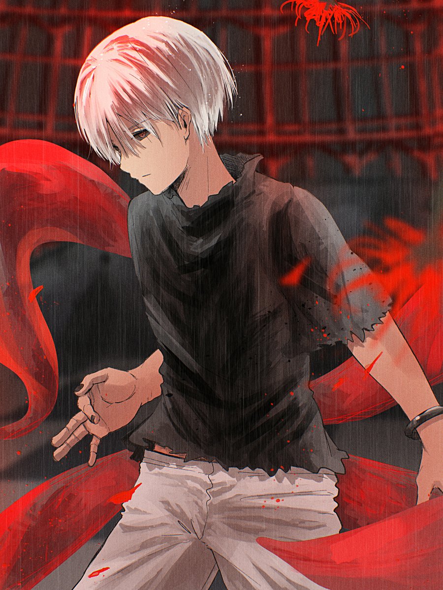 飛行機雲ページ トーキョーグール　⭐︎金木研 東京喰種 #金木研 #tokyoghoul